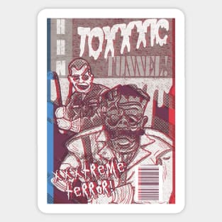 TOXXXIC TUNNEL 3D! Sticker